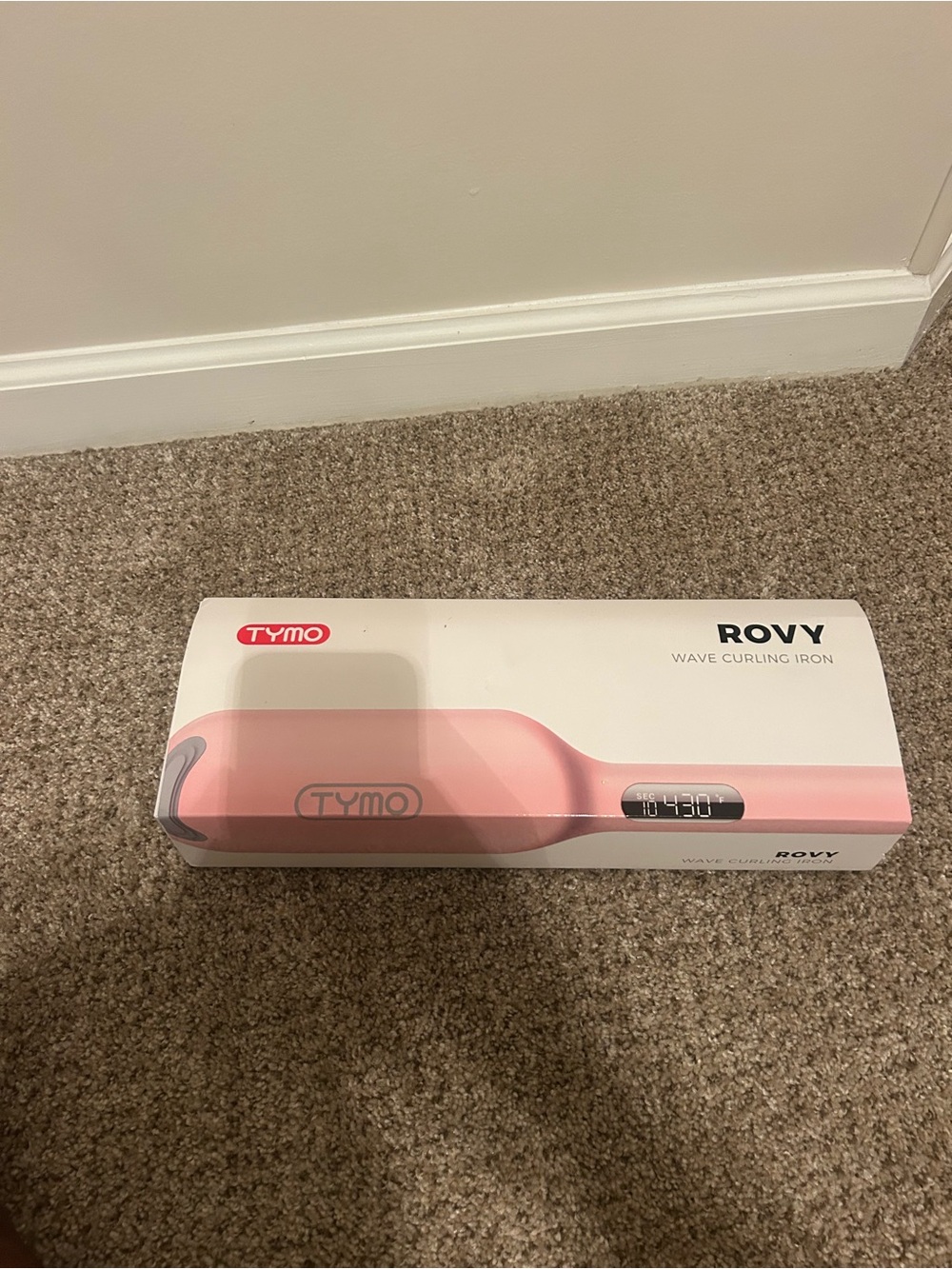 Tymo Rovy Pink Wave Curling Iron